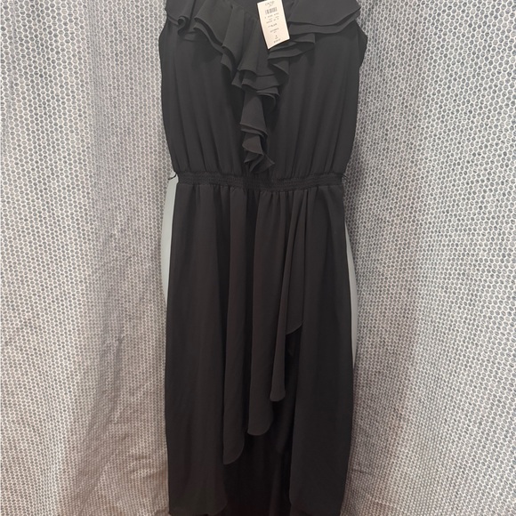 Cache Black High Low Ruffle Dress - Picture 5 of 6